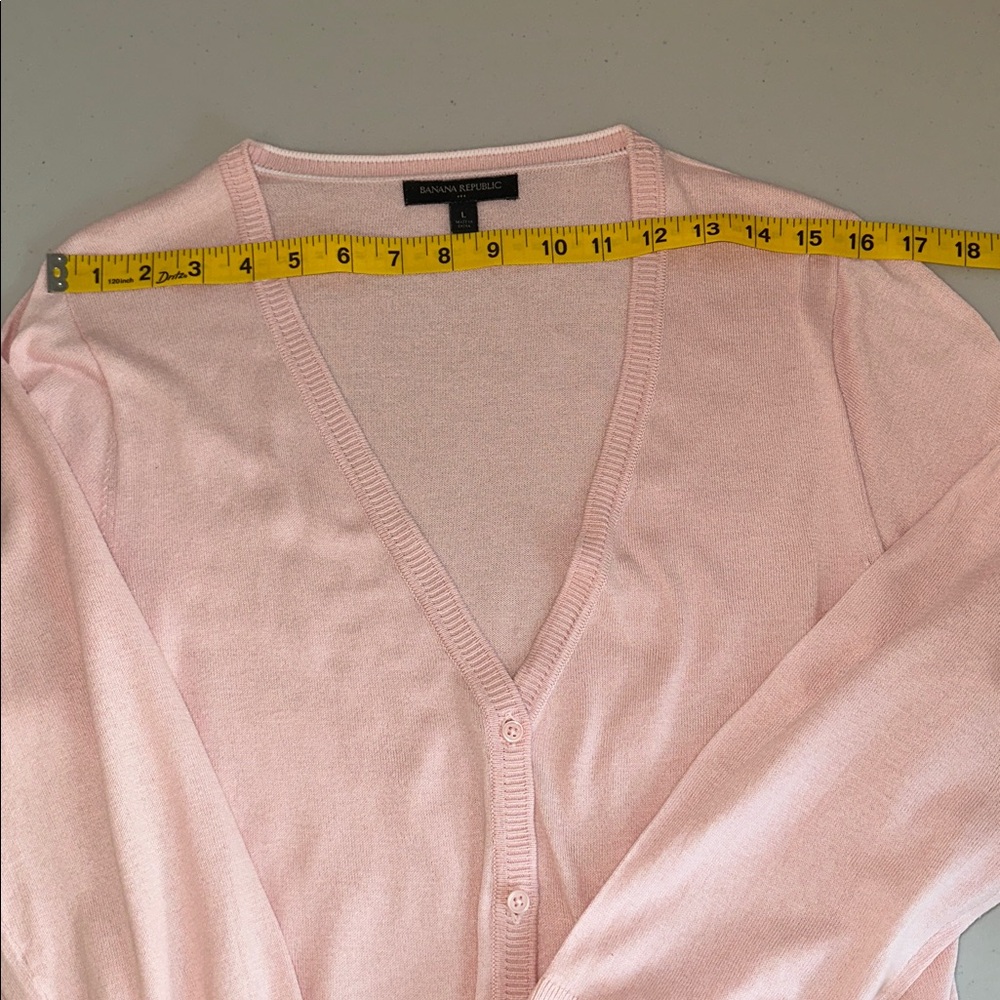 Banana Republic Soft Pink Women's Sweater Size L - Picture 5 of 12